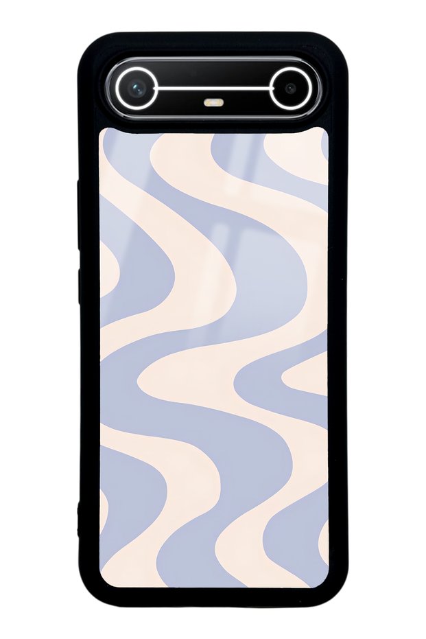 Tecno Spark Slim Wave Effect Design Glossy Phone Case