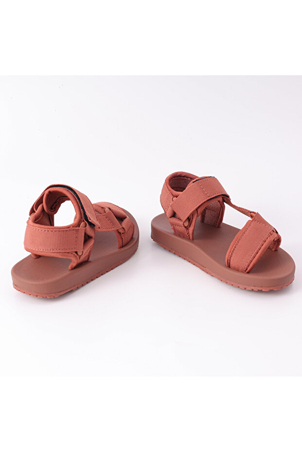 صندل بإغلاق فيلكرو متين - وردي - 5