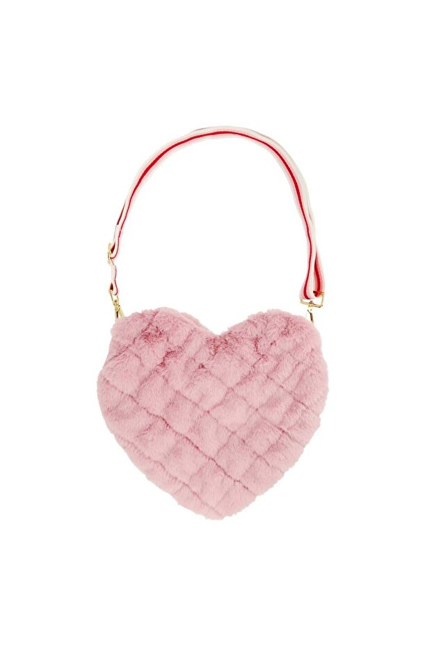 - Plush Heart Bag