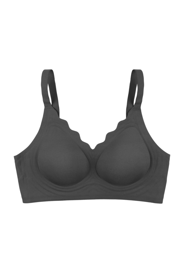 Women's Underwire-Free Laser Stitch-Free Invisible Removable Pad Bra