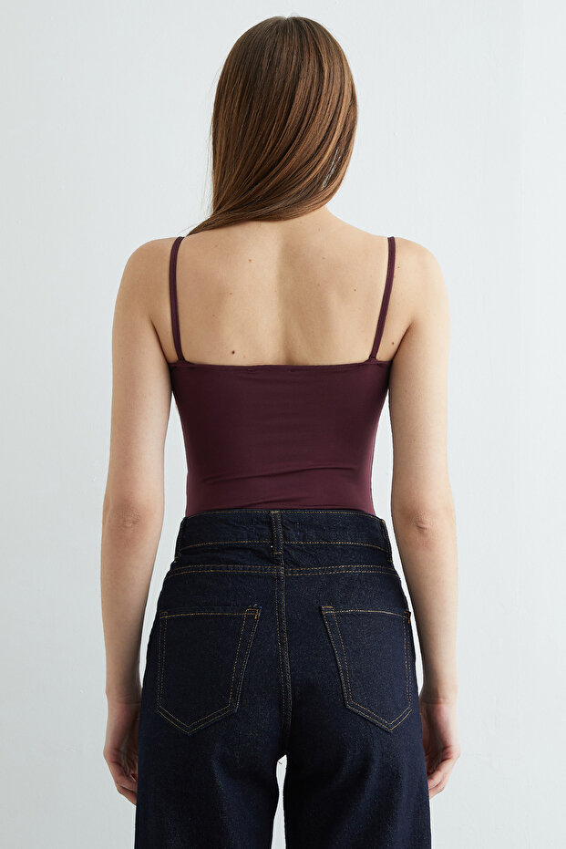 Basic İp Askılı Çıtçıtlı Body - 7