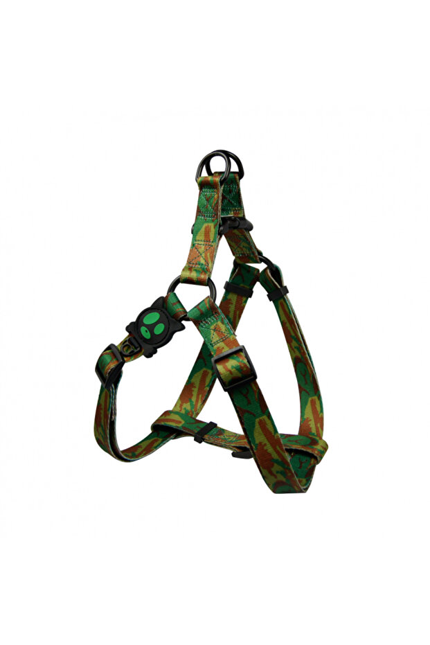 ¬Æ LOCO Step-In Harness (DCL202)[Texture - Camouflage, Size - S]