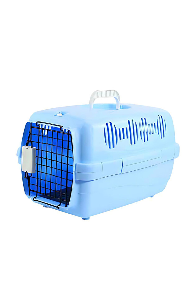 Pet Carrier Small 42x25x25cm-Blue