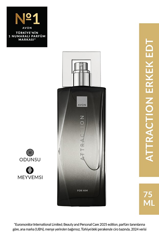 Attraction Erkek EDT 75ml - 1