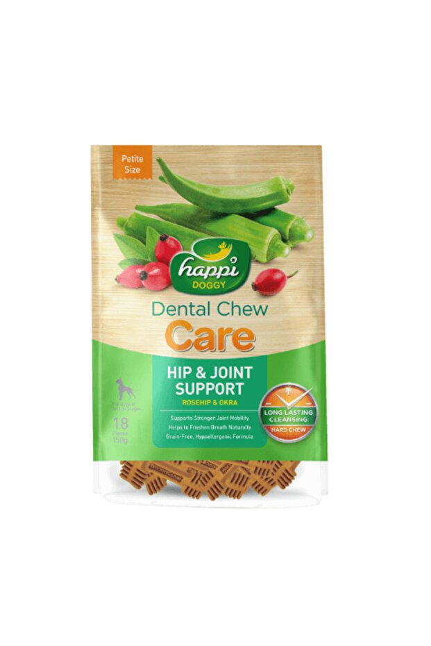 Dental Chew Care-Hip & Joint Support-2.5" (18 Pieces)-150G