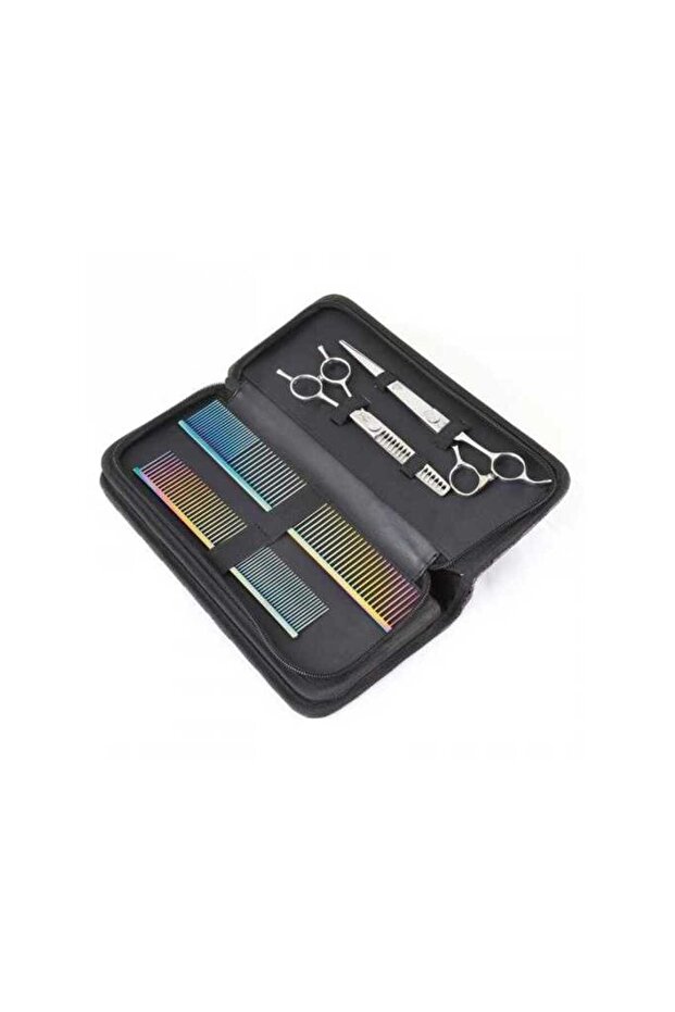 Scissor Case With Diamond Surface