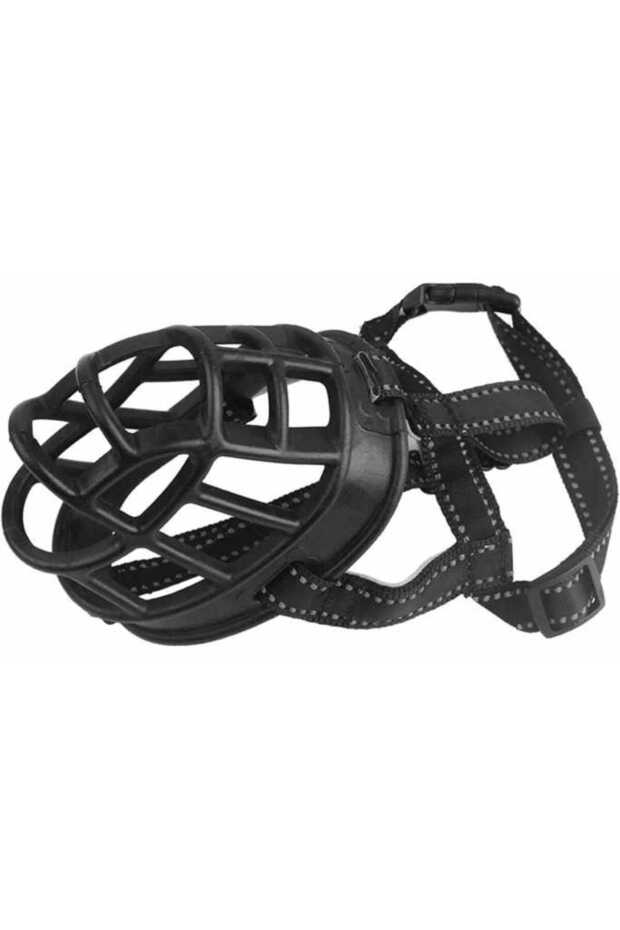 Silicone Muzzle, Black[Size - XL]