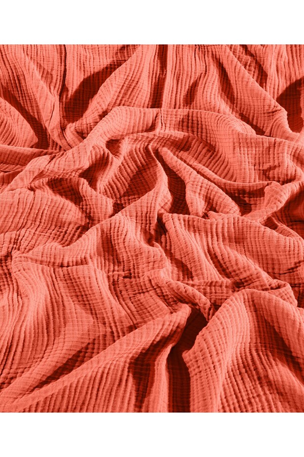 140X200 cm Muslin Sofa Cover – 100% Cotton, 4 Layers, Soft & Breathable, Sofa Shawl