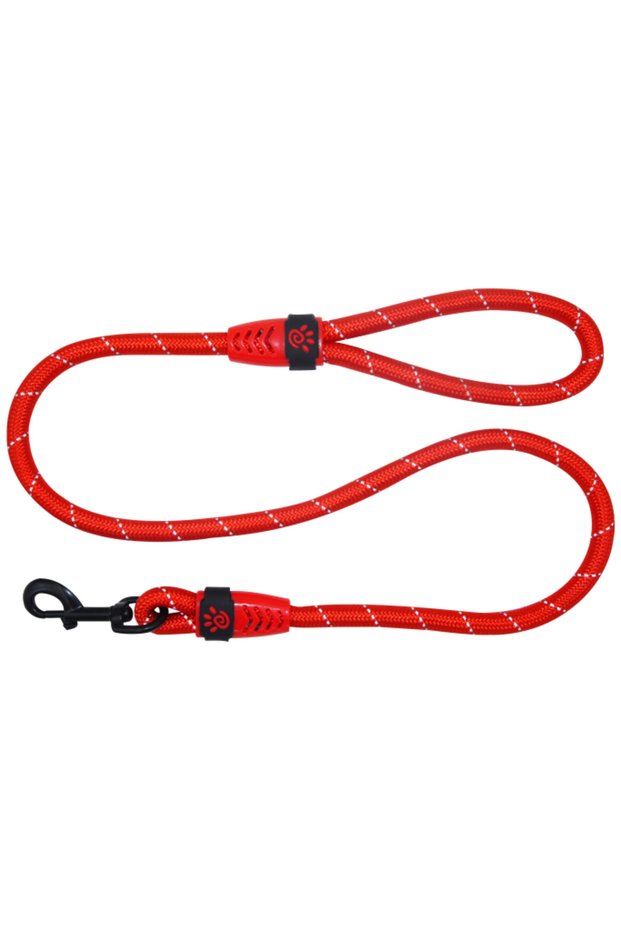 Reflective Rope Leash (DCROPE2060)[Color - Maroon, Size - S]