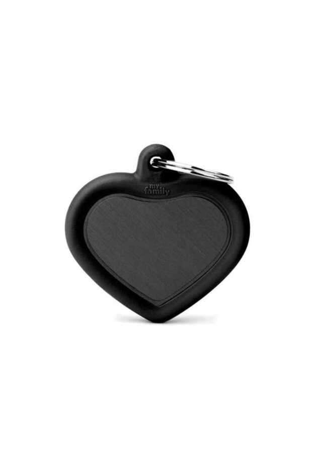 CUORE ALLUMINIO NERO GOMMA NERA