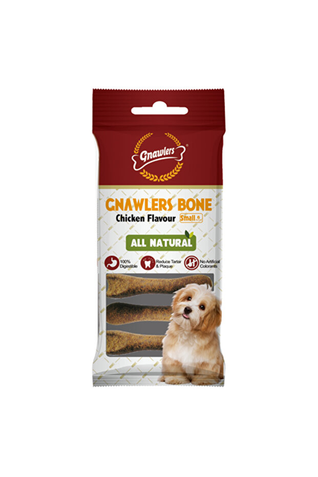 Bone 3" Small-Snack For Dogs-Chicken-6Pcs/Pack-108G