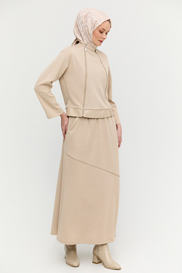 Suni Derili Örme İkili Takım - 3