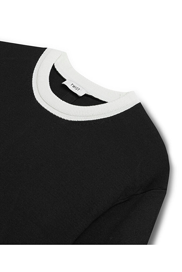 KONTRAST YAKA TRİKO - 4