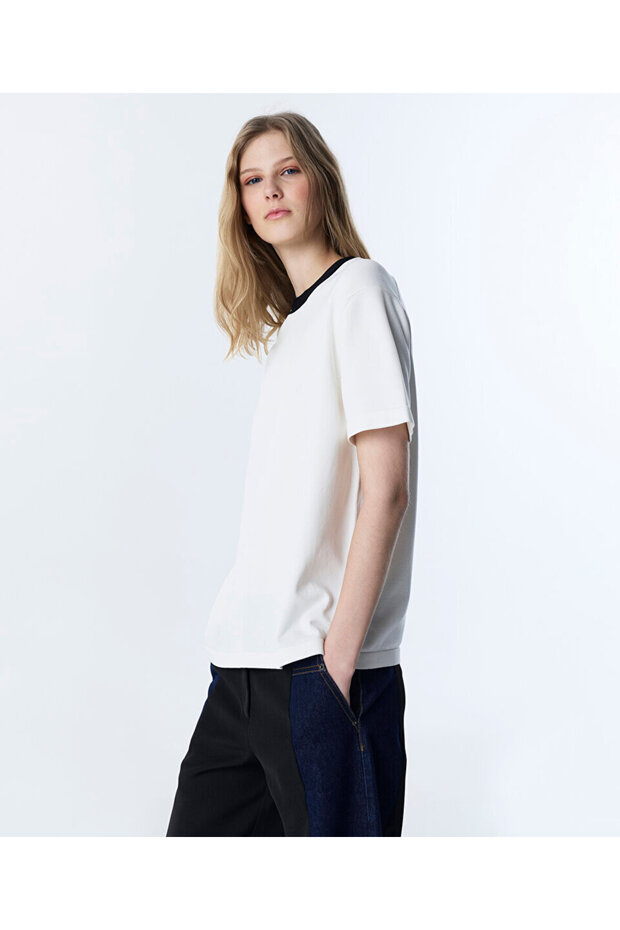 KONTRAST YAKA TRİKO - 5