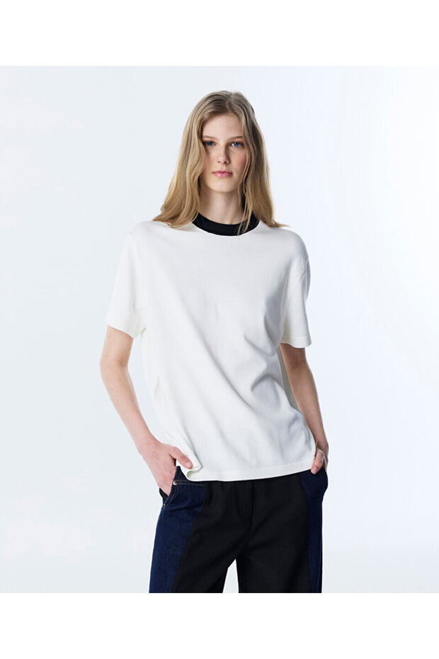 KONTRAST YAKA TRİKO - 6