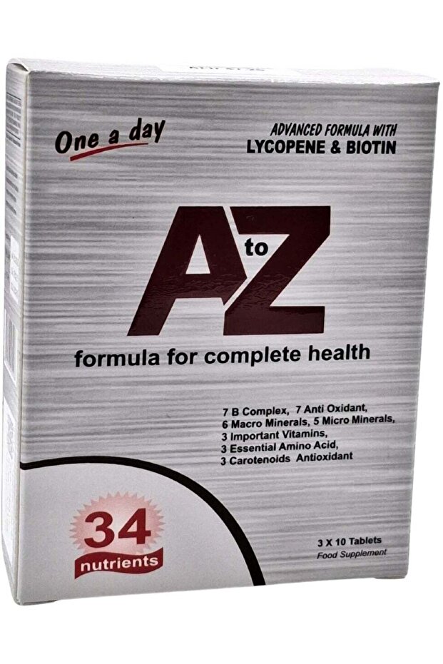 Multivitamin Tablet 30'S