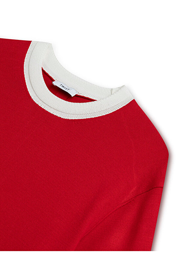 KONTRAST YAKA TRİKO - 4