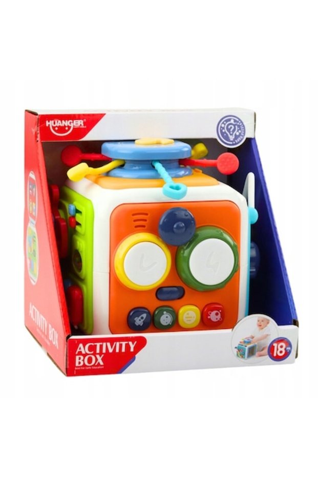 Interactive Educational Cube – Activity Box 6 in 1