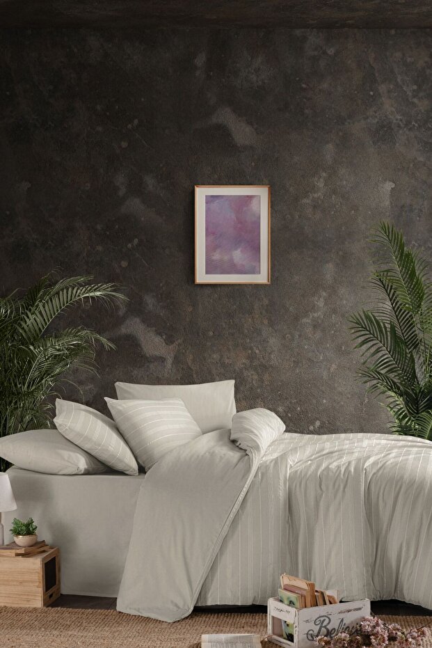 Cotton Double Oslo Duvet Cover Set