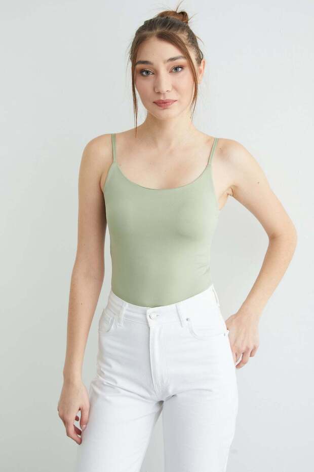 Basic İp Askılı Çıtçıtlı Body - 5