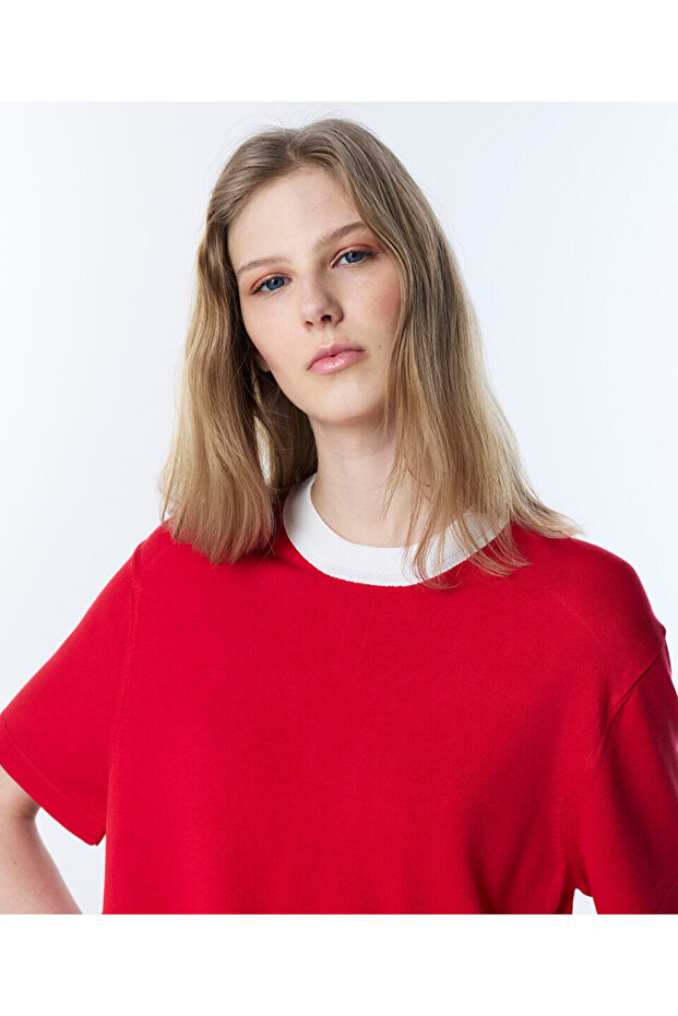 KONTRAST YAKA TRİKO - 6