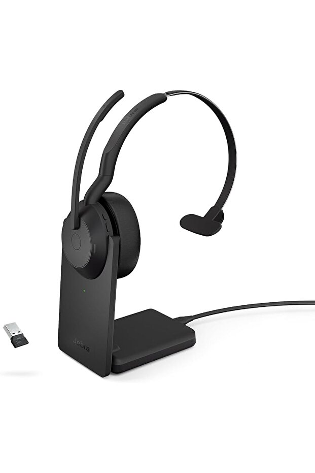 Evolve2 55 Mono USB NC MS Kulaklık Şarj Üniteli - 1