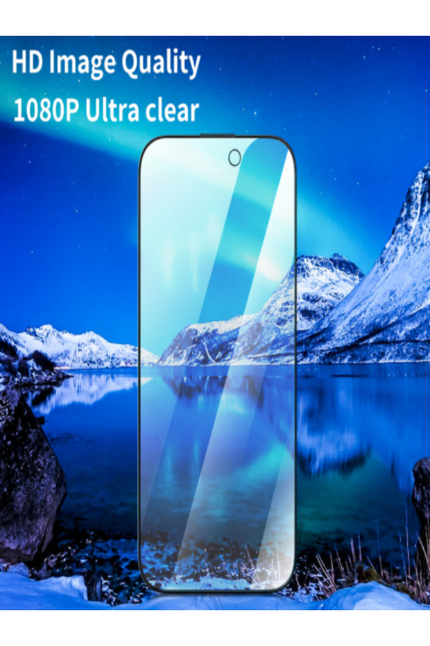 آيفون 16 0.33 ملم. واقي شاشة فول جيليست كامل التغطية - 4