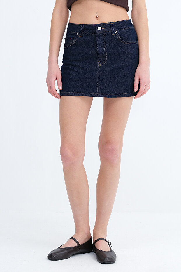 Mini Denim Etek E18050 - 2
