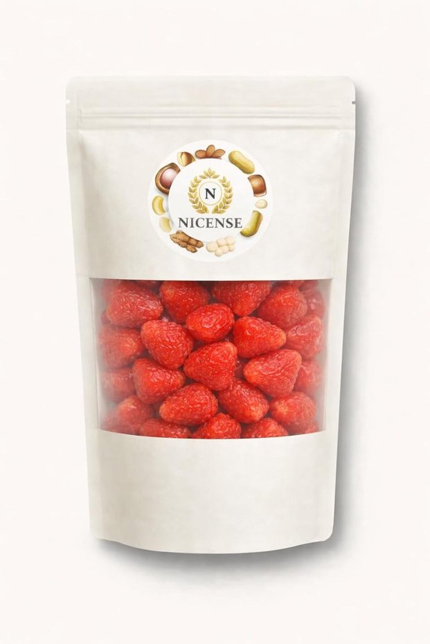 Dried Strawberry Candy – Sweet & Chewy Strawberry Treat With Sugar 500g