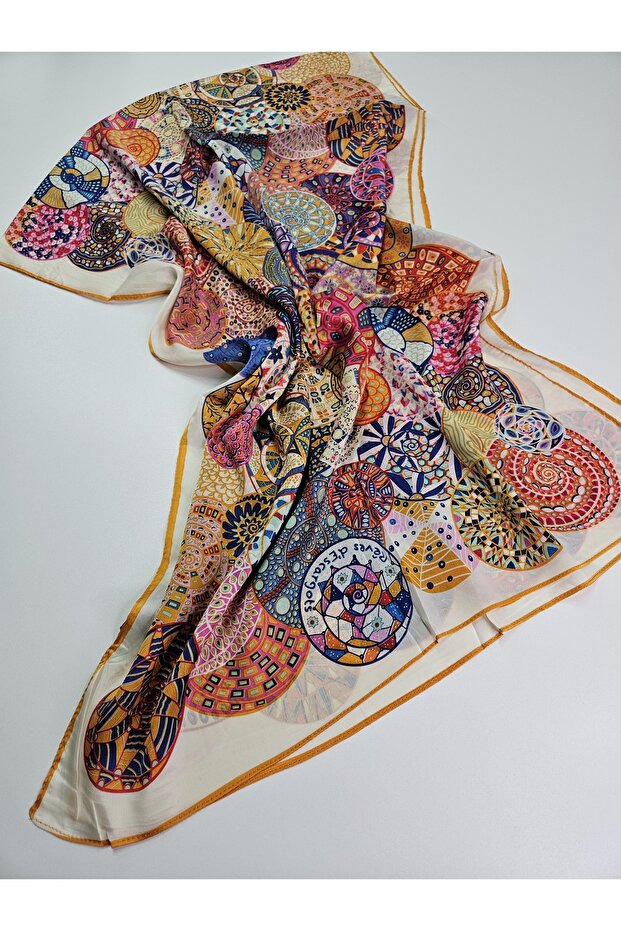 Luxury Voile Silk Shawl Hijab Foulard Scarf Shawl 70 X 180 cm