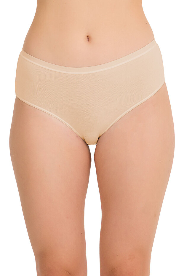 12 Pieces, Bamboo, Non-Marking Bato Panties, High Waist, 92% Bamboo & 8% Lycra
