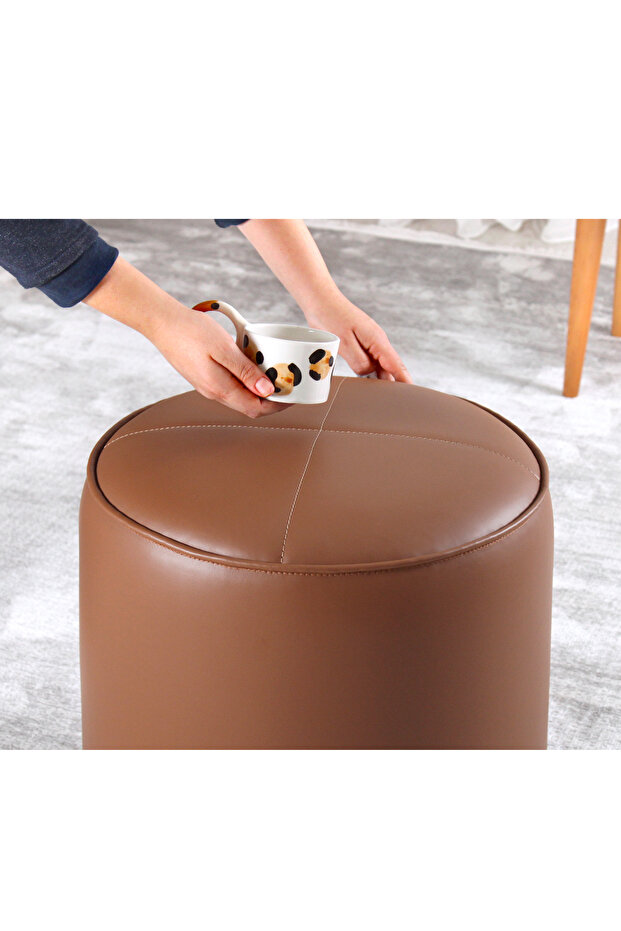 Nocbel Deri Puf Taba - 3