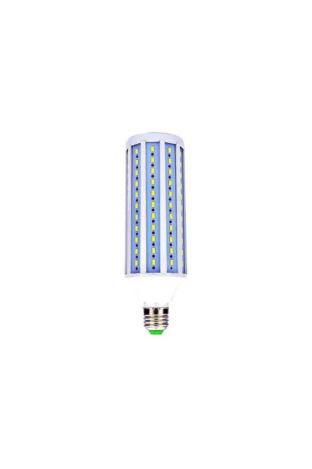 Bec 90leduri 25w carcasa plastic E27 alb cald - 1