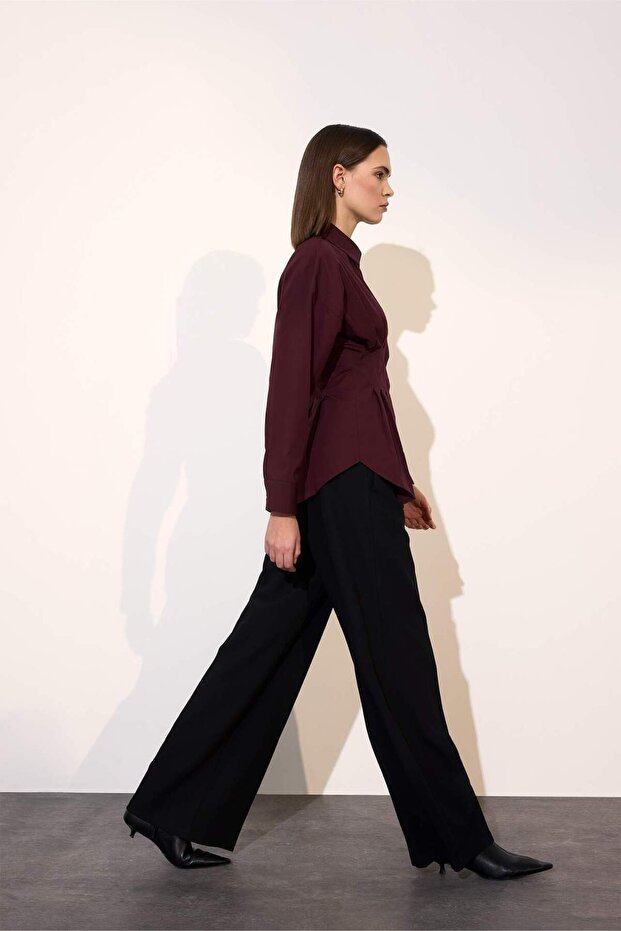 Fitted Poplin Gömlek G8610AX26SP - 3