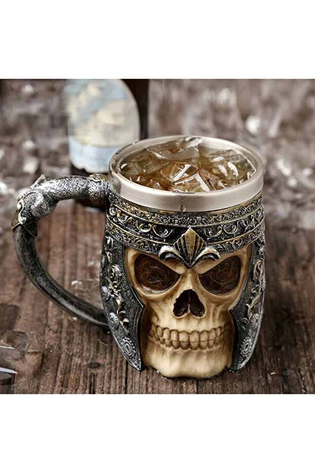3D Designed Skull Mug - 1