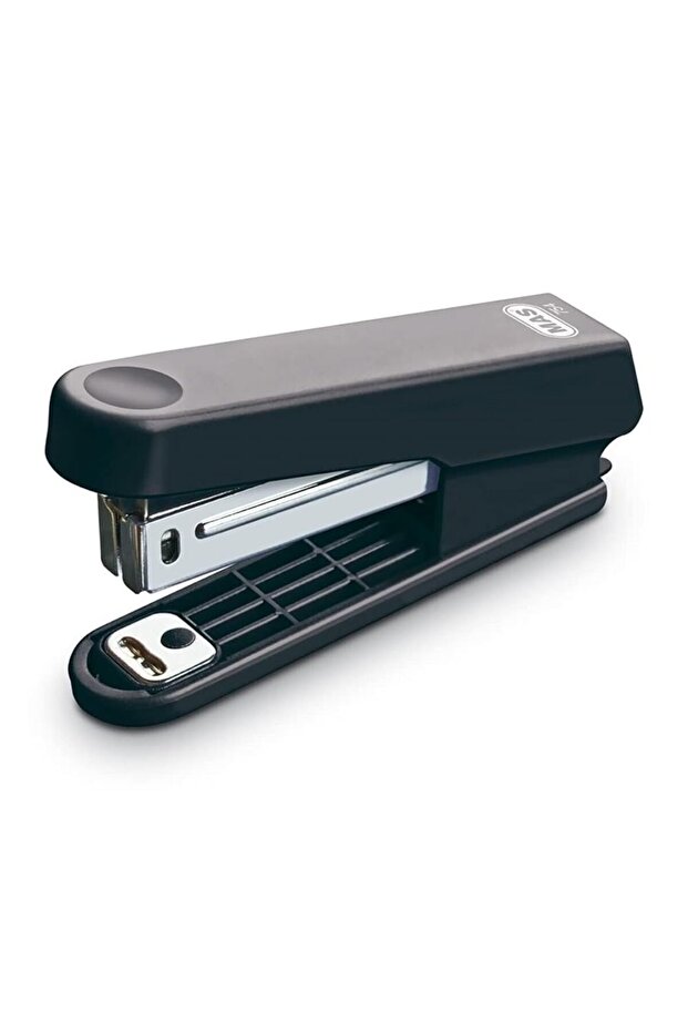 Black Small Stapler Machine + 1 Pack White Staple - 2
