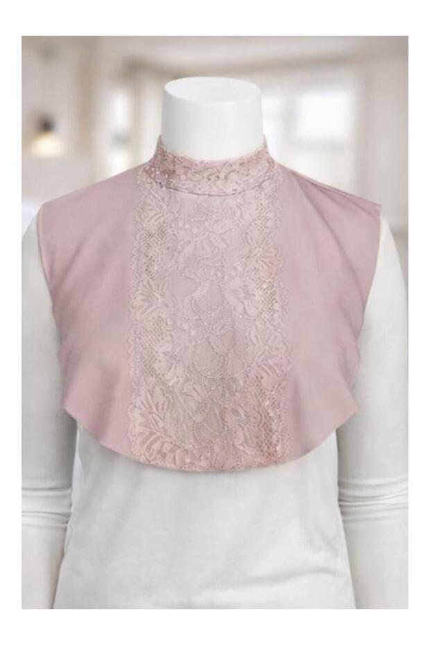 طوق رقبة من الدانتيل - مكمل لمزيج الملابس المحجبة - 1