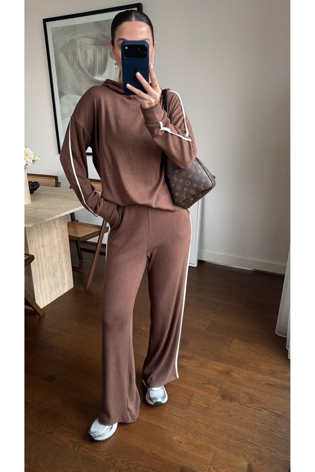 KAPÜŞONLU ÖRME İKİLİ TAKIM - 2