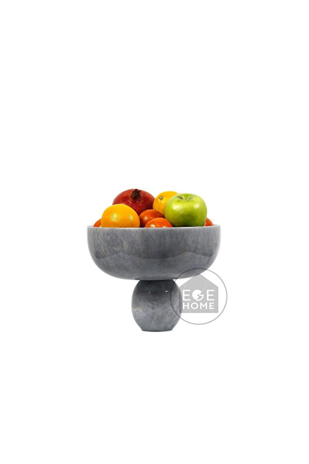 Gray Marble Bowl