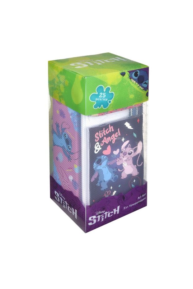 Stitch Pattern School Set - 25 Accessories - 2