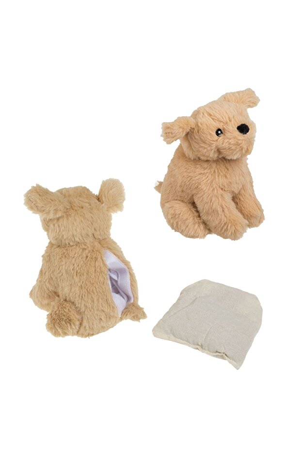 Warm Compressed Pillow with Plus Dog Pattern - 3