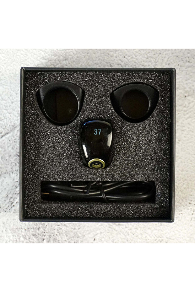 خاتم تسبيح اسود Smart Tasbeeh Ring - 4