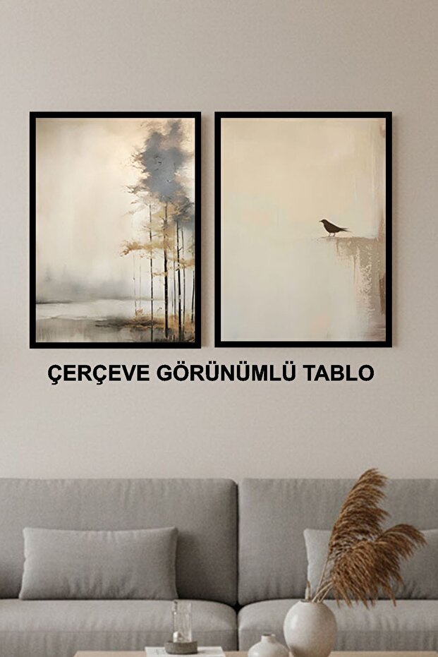 ÇERÇEVE GÖRÜNÜMLÜ 2Lİ TABLO - 1