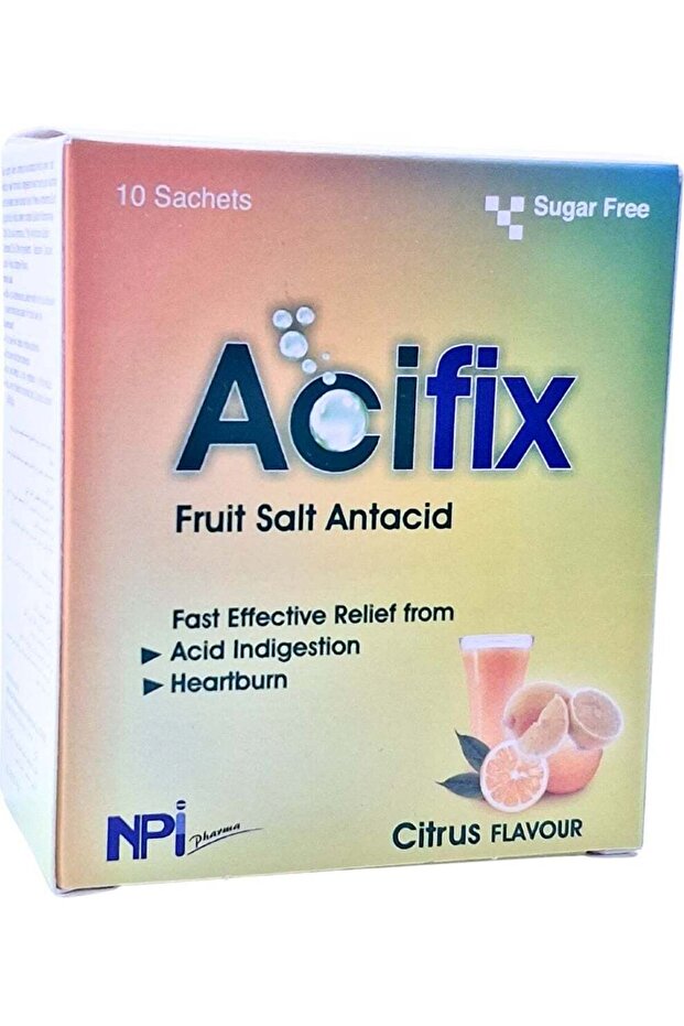 Acifix Sachets Citrus 10'S (Antacid)