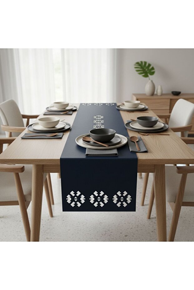 1 Piece Leather Runner-40X140 Cm-Rug Patterned Runner