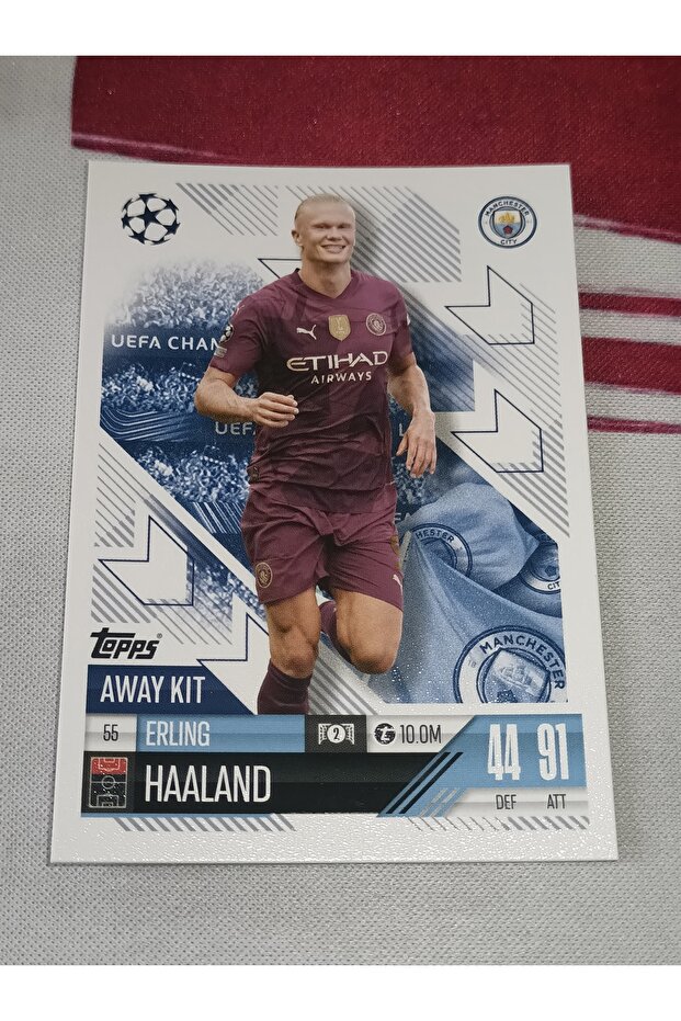 Match Attax Extra 24/25 Away Kit Erling Haaland