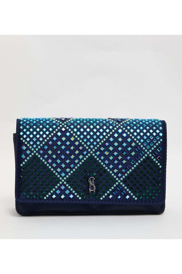 Baddi Women's Blue Crossbody Bag