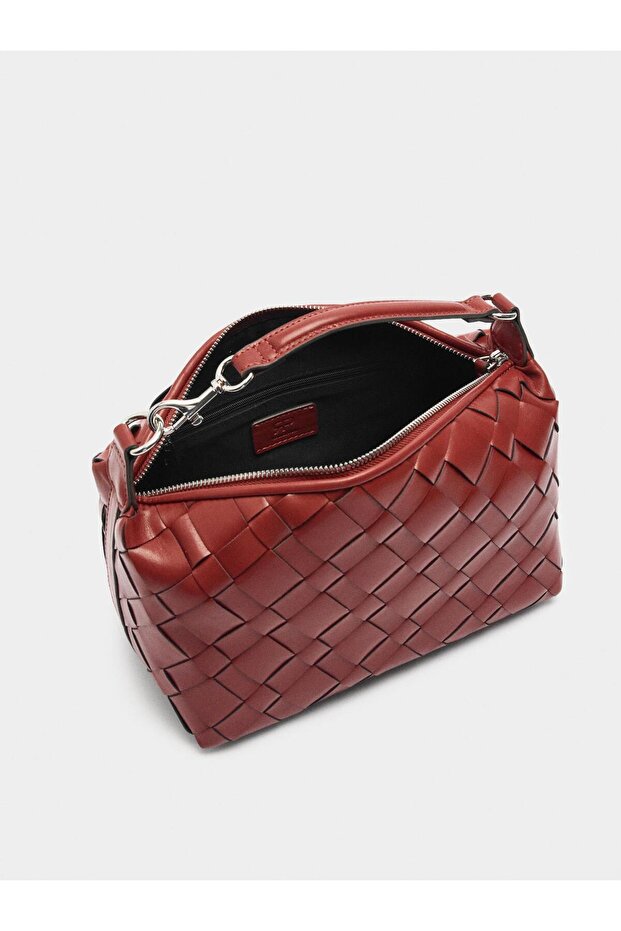 Örme Efektli Çanta - 5