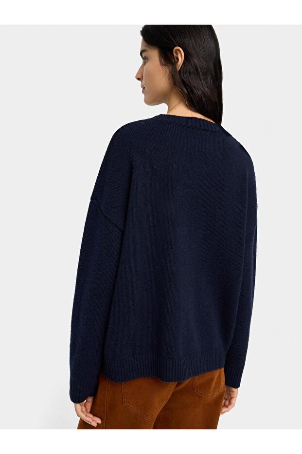 Delikli Örme Kazak - 4