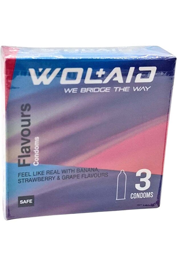 Flavours Condom 3'S